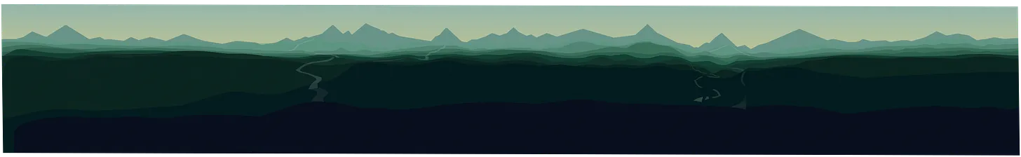 The whole panorama end to end.